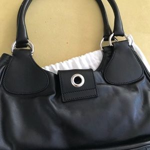 Leather Prada Shoulder Bag